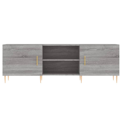 Tv Skříňka Šedá Sonoma 150 X 30 X 50 Cm Kompozitní Dřevo