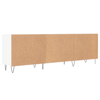 Tv Skříňka Bílá 150 X 30 X 50 Cm Kompozitní Dřevo