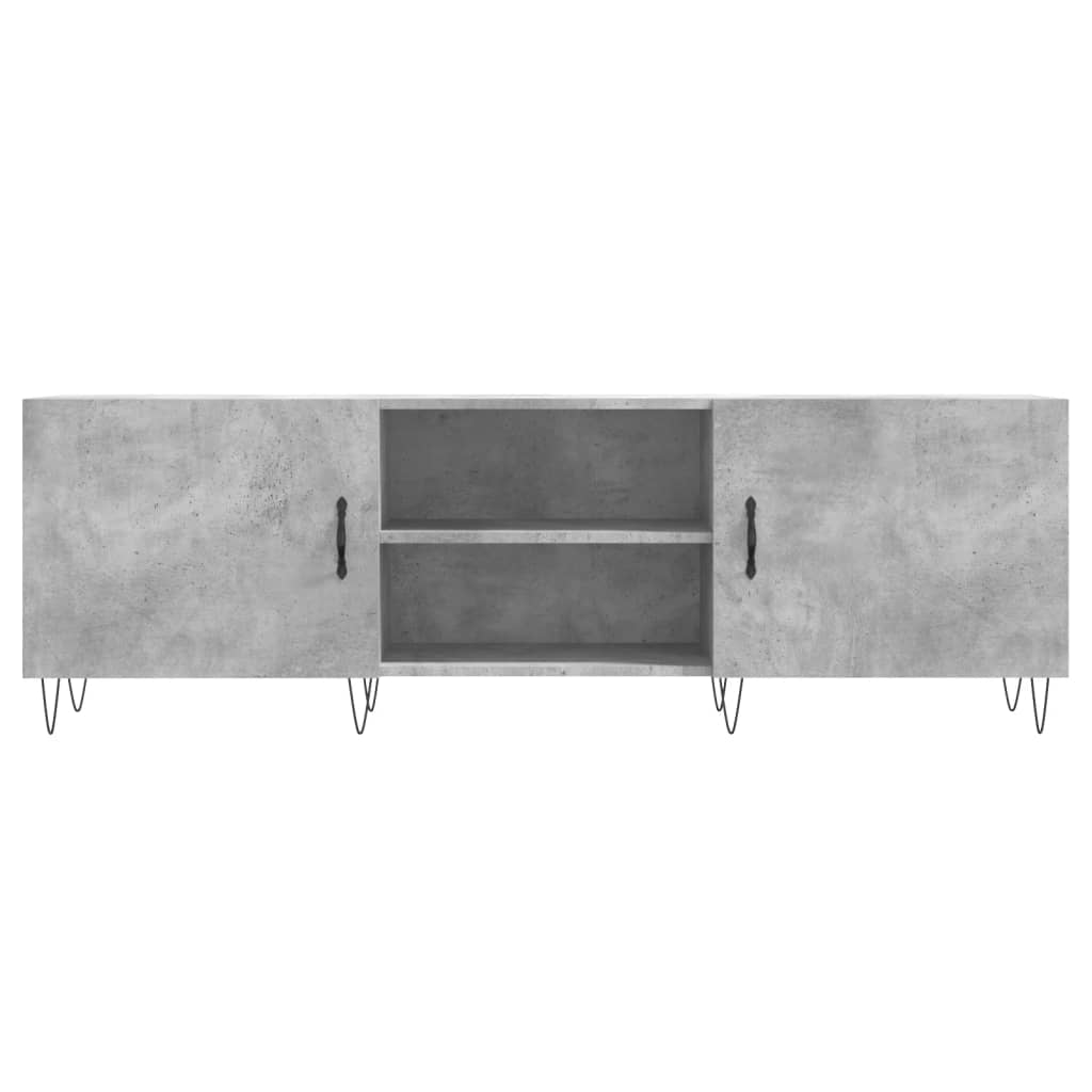 Tv Skříňka Betonově Šedá 150 X 30 X 50 Cm Kompozitní Dřevo