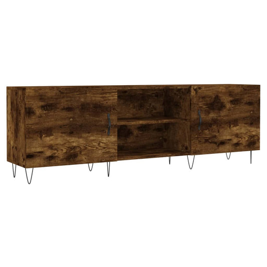 Tv Skříňka Kouřový Dub 150 X 30 X 50 Cm Kompozitní Dřevo