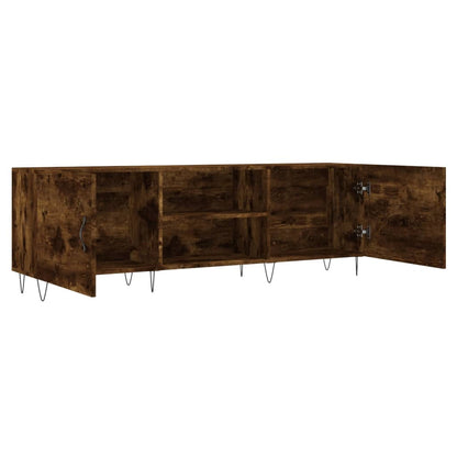 Tv Skříňka Kouřový Dub 150 X 30 X 50 Cm Kompozitní Dřevo