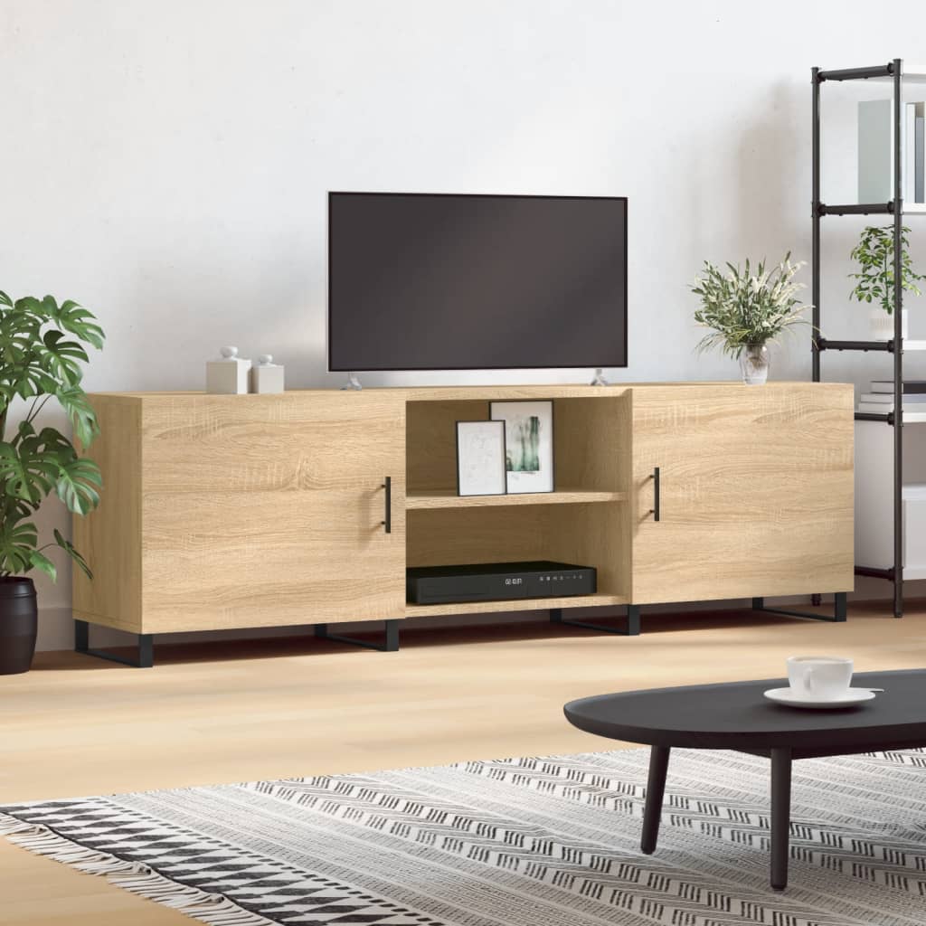Tv Skříňka 150 X 30 X 50 Cm Kompozitní Dřevo