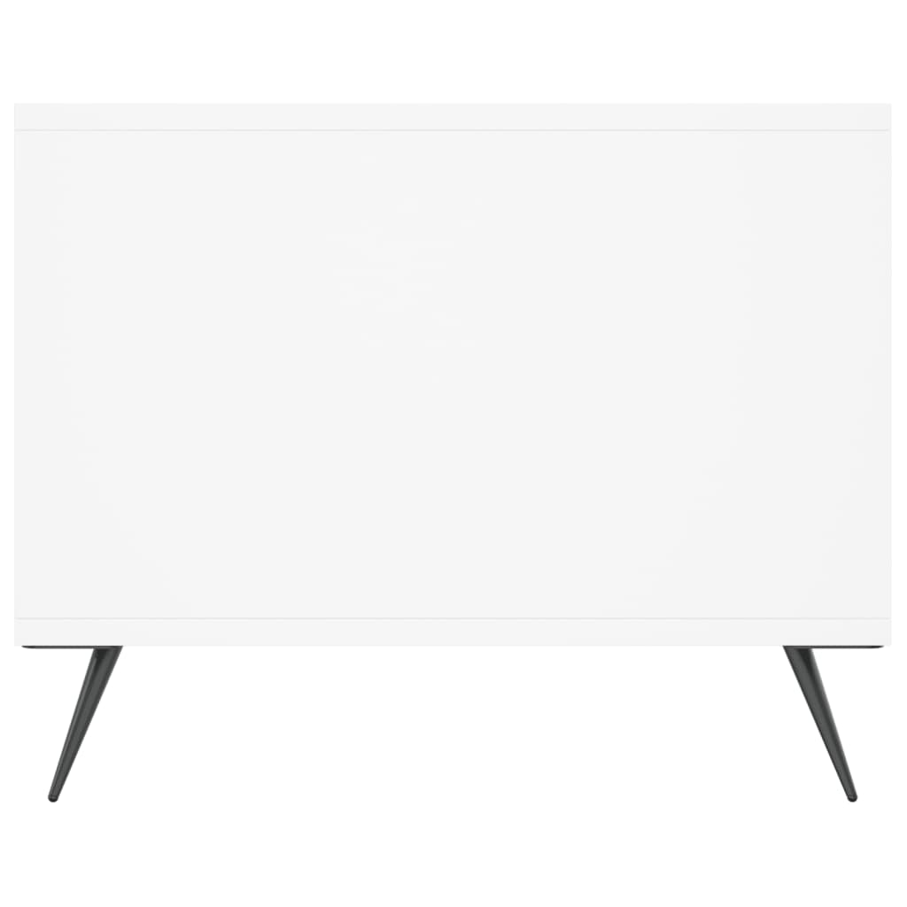 Konferenční Stolek Bílý 102 X 50 X 40 Cm Kompozitní Dřevo