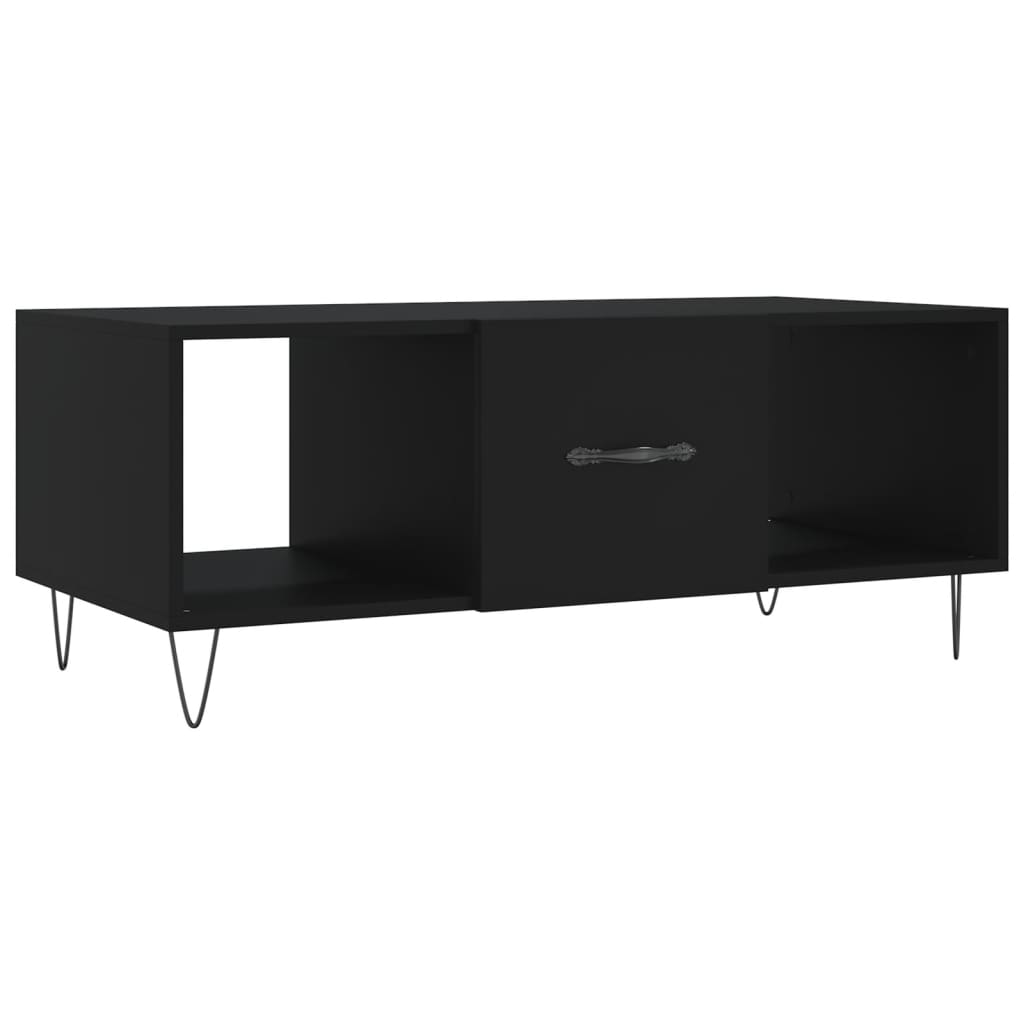 Konferenční Stolek Černý 102 X 50 X 40 Cm Kompozitní Dřevo