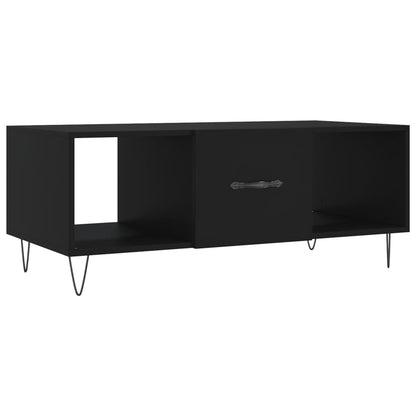 Konferenční Stolek Černý 102 X 50 X 40 Cm Kompozitní Dřevo