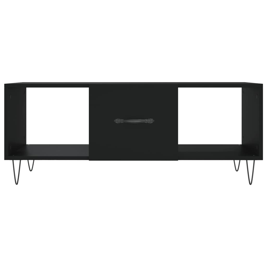 Konferenční Stolek Černý 102 X 50 X 40 Cm Kompozitní Dřevo