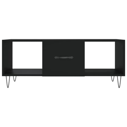 Konferenční Stolek Černý 102 X 50 X 40 Cm Kompozitní Dřevo