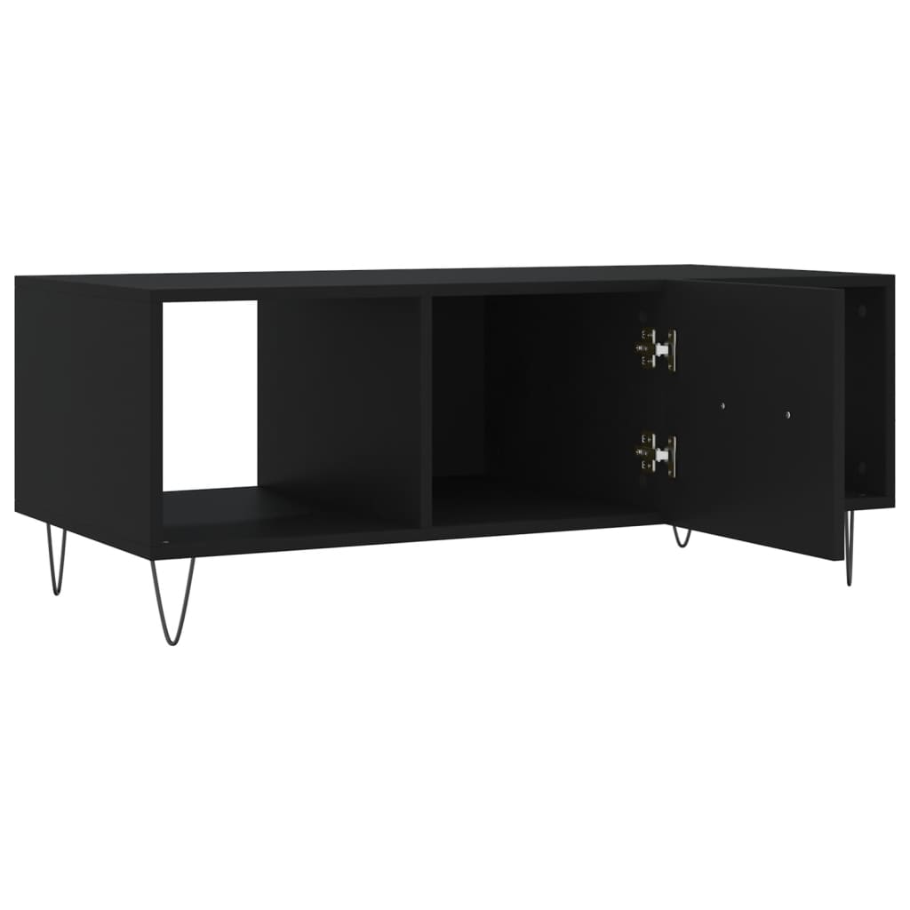 Konferenční Stolek Černý 102 X 50 X 40 Cm Kompozitní Dřevo