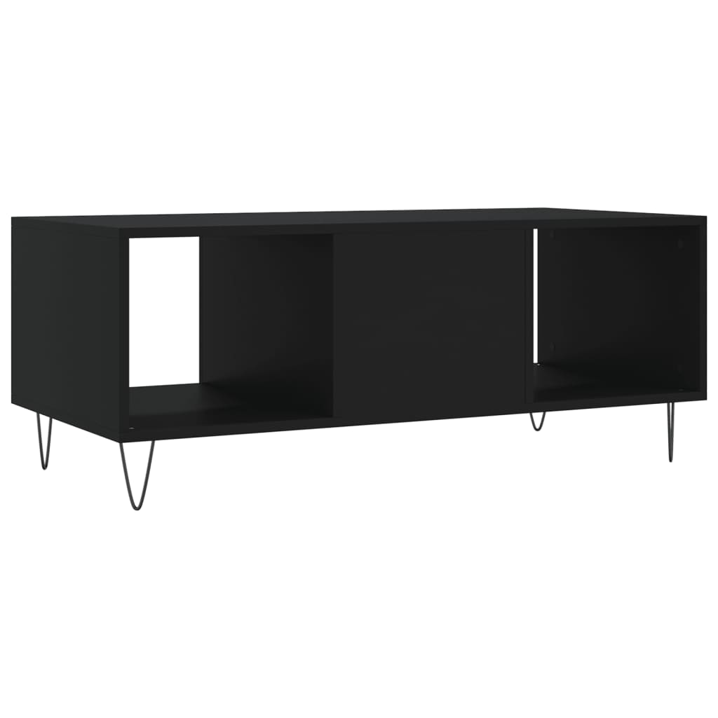 Konferenční Stolek Černý 102 X 50 X 40 Cm Kompozitní Dřevo