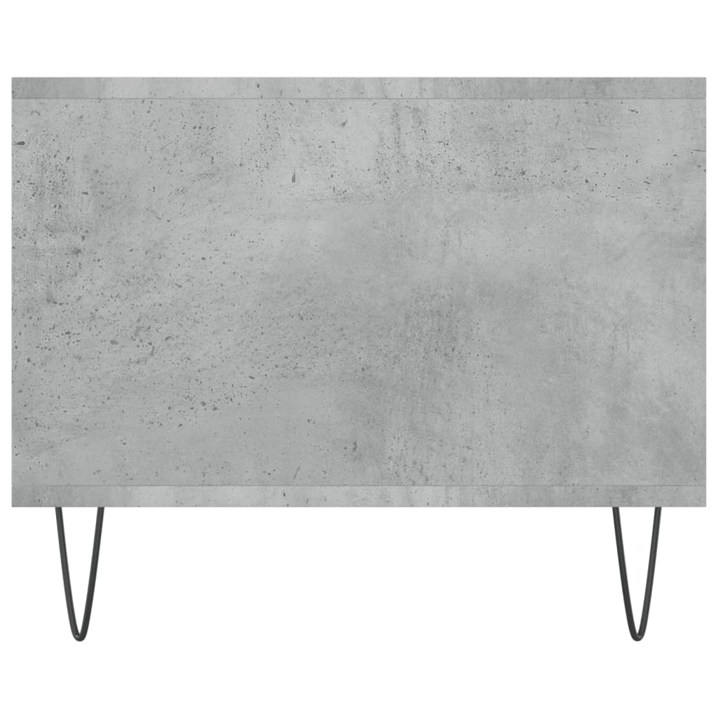 Konferenční Stolek Betonově Šedý 102X50X40 Cm Kompozitní Dřevo