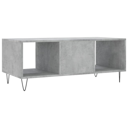Konferenční Stolek Betonově Šedý 102X50X40 Cm Kompozitní Dřevo