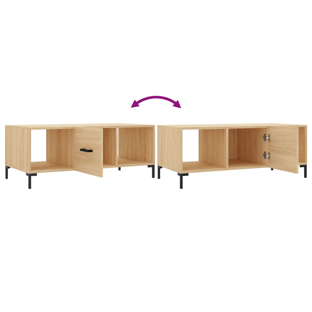 Konferenční Stolek 102 X 50 X 40 Cm Kompozitní Dřevo
