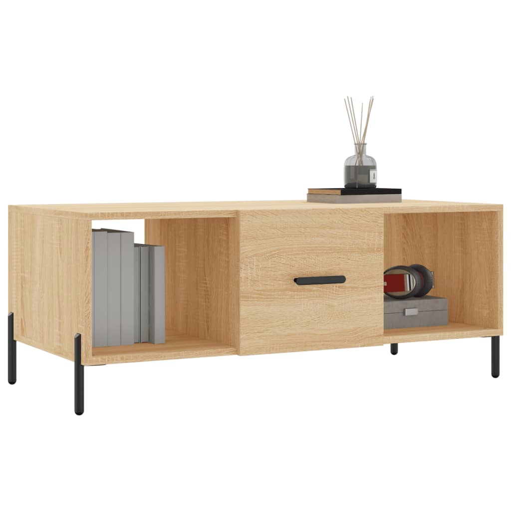 Konferenční Stolek 102 X 50 X 40 Cm Kompozitní Dřevo