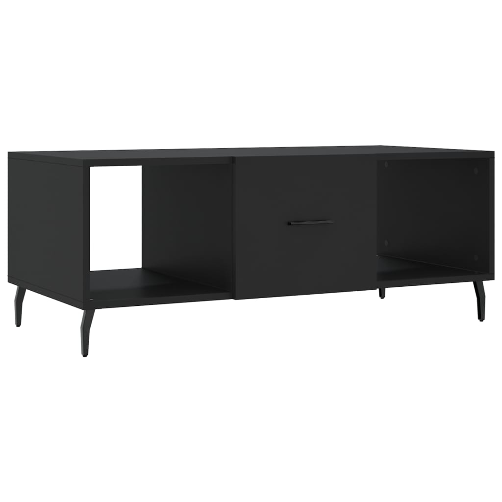 Konferenční Stolek Černý 102 X 50 X 40 Cm Kompozitní Dřevo