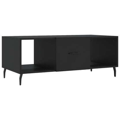 Konferenční Stolek Černý 102 X 50 X 40 Cm Kompozitní Dřevo