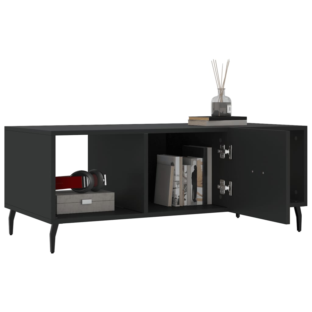 Konferenční Stolek Černý 102 X 50 X 40 Cm Kompozitní Dřevo