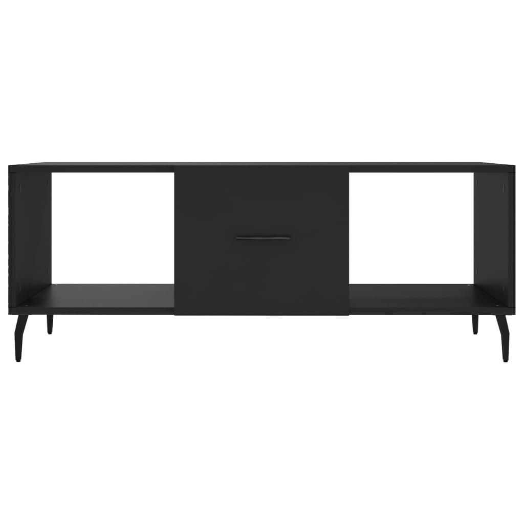 Konferenční Stolek Černý 102 X 50 X 40 Cm Kompozitní Dřevo