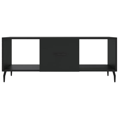 Konferenční Stolek Černý 102 X 50 X 40 Cm Kompozitní Dřevo
