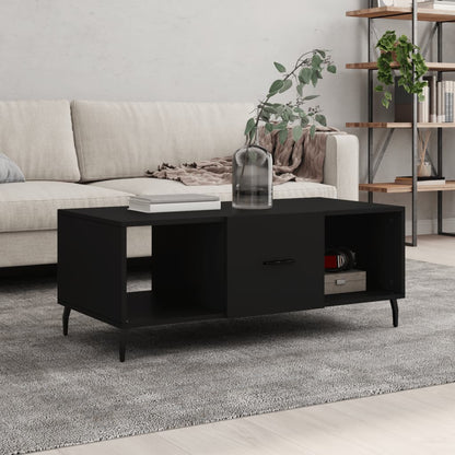 Konferenční Stolek Černý 102 X 50 X 40 Cm Kompozitní Dřevo