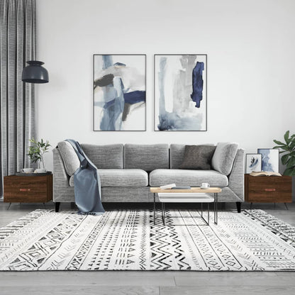 Konferenční Stolek Šedý Sonoma 50 X 50 X 40 Cm Kompozitní Dřevo