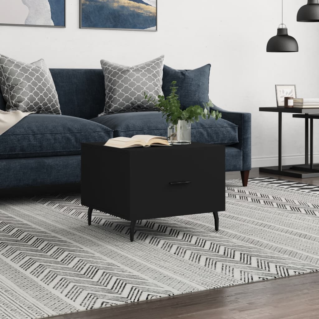 Konferenční Stolek Šedý Sonoma 50 X 50 X 40 Cm Kompozitní Dřevo