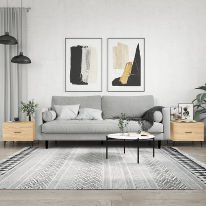 Konferenční Stolek Šedý Sonoma 50 X 50 X 40 Cm Kompozitní Dřevo