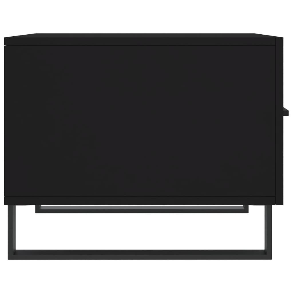 Konferenční Stolky 2 Ks Černé 50 X 50 X 40 Cm Kompozitní Dřevo