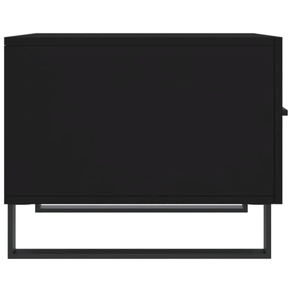 Konferenční Stolky 2 Ks Černé 50 X 50 X 40 Cm Kompozitní Dřevo
