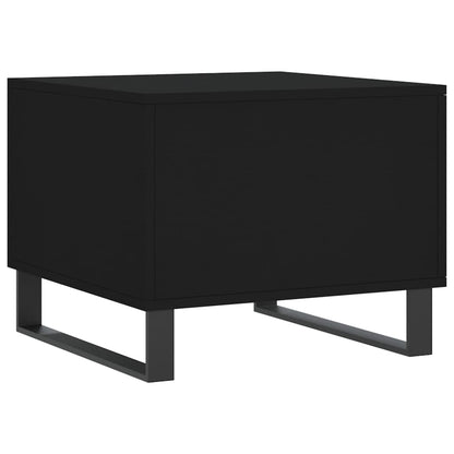 Konferenční Stolky 2 Ks Černé 50 X 50 X 40 Cm Kompozitní Dřevo