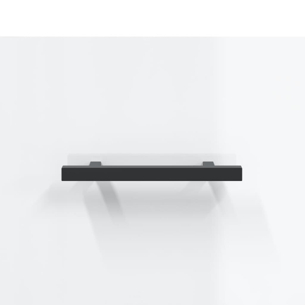 Konferenční Stolky 2 Ks Lesklé Bílé 50X50X40Cm Kompozitní Dřevo