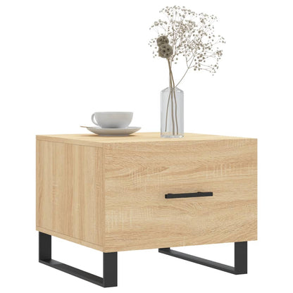 Konferenční Stolky 2 Ks Dub Sonoma 50X50X40 Cm Kompozitní Dřevo