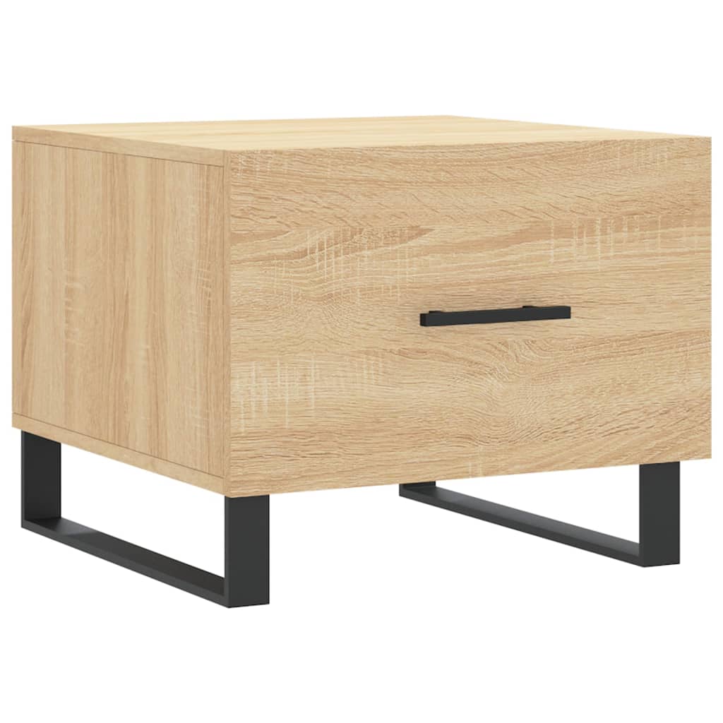 Konferenční Stolky 2 Ks Dub Sonoma 50X50X40 Cm Kompozitní Dřevo
