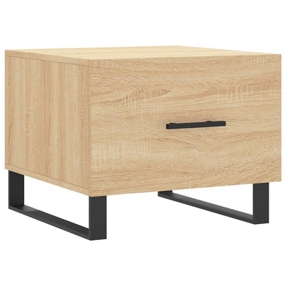 Konferenční Stolky 2 Ks Dub Sonoma 50X50X40 Cm Kompozitní Dřevo