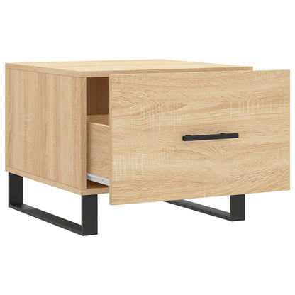 Konferenční Stolky 2 Ks Dub Sonoma 50X50X40 Cm Kompozitní Dřevo