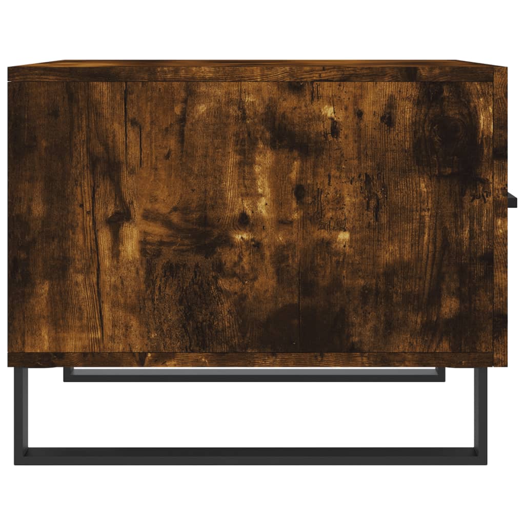 Konferenční Stolky 2 Ks Kouřový Dub 50X50X40Cm Kompozitní Dřevo