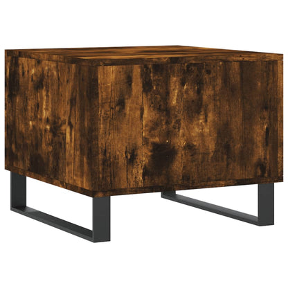 Konferenční Stolky 2 Ks Kouřový Dub 50X50X40Cm Kompozitní Dřevo