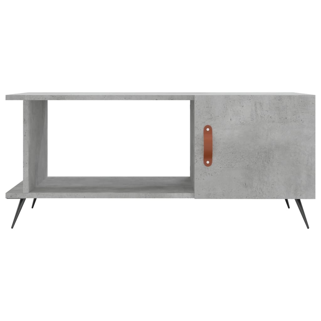 Konferenční Stolek Betonově Šedý 90X50X40 Cm Kompozitní Dřevo