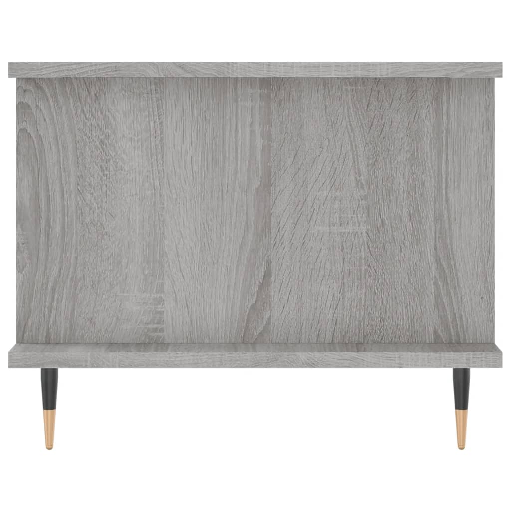 Konferenční Stolek Šedý Sonoma 90 X 50 X 40 Cm Kompozitní Dřevo