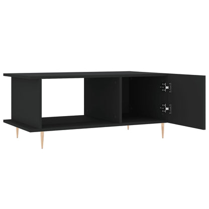 Konferenční Stolek Černý 90 X 50 X 40 Cm Kompozitní Dřevo