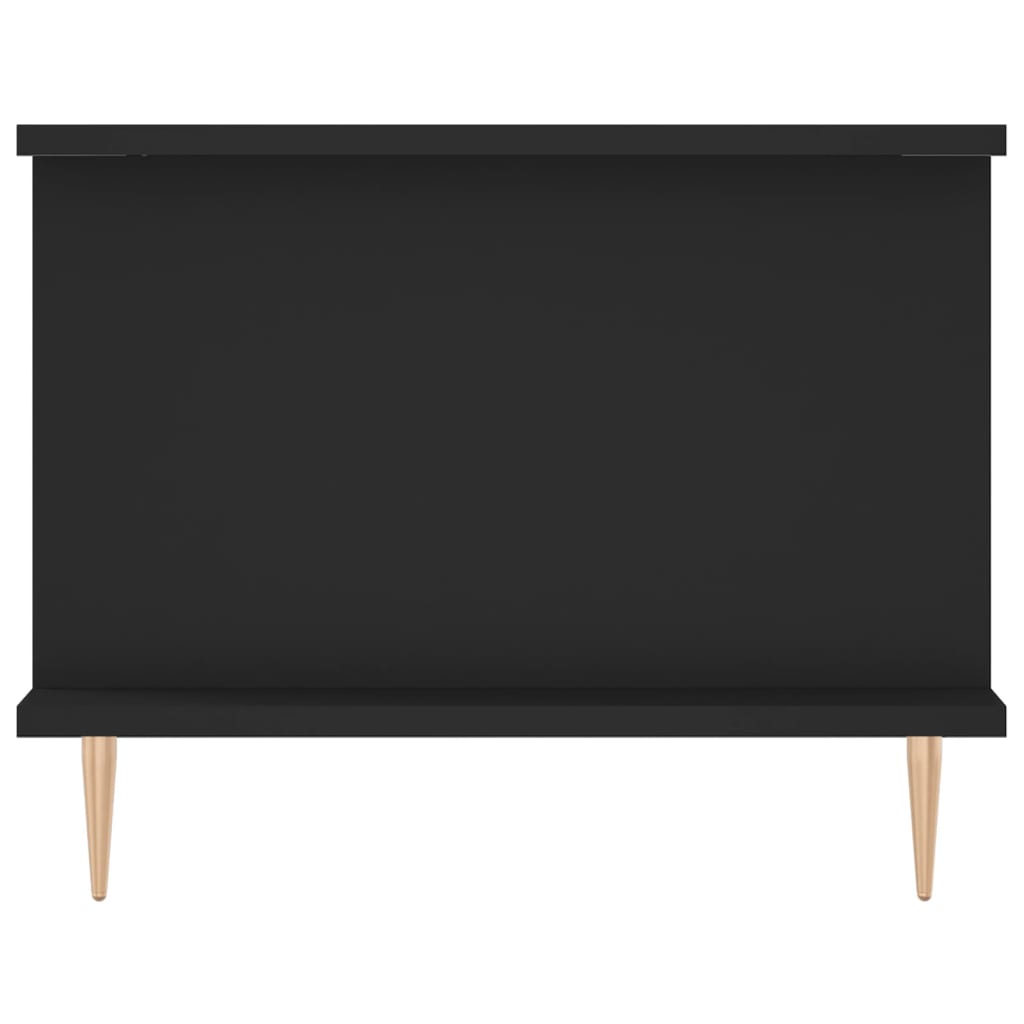 Konferenční Stolek Černý 90 X 50 X 40 Cm Kompozitní Dřevo