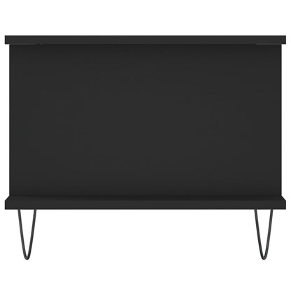 Konferenční Stolek Černý 90 X 50 X 40 Cm Kompozitní Dřevo