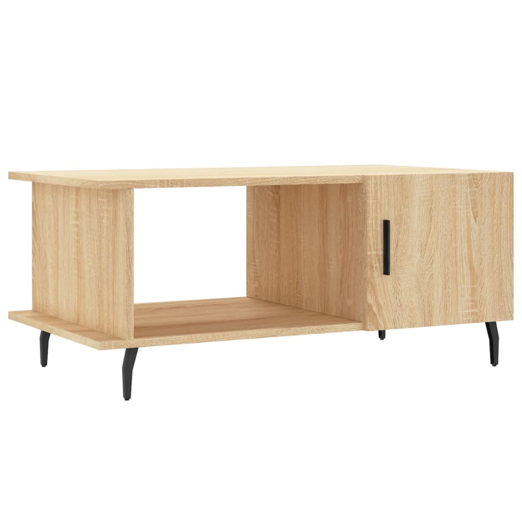 Konferenční Stolek Dub Sonoma 90 X 50 X 40 Cm Kompozitní Dřevo