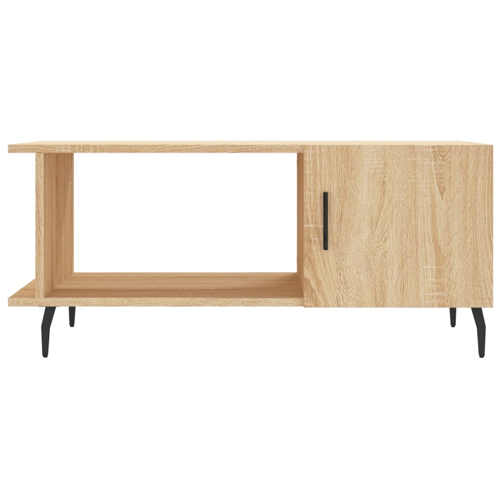 Konferenční Stolek Dub Sonoma 90 X 50 X 40 Cm Kompozitní Dřevo