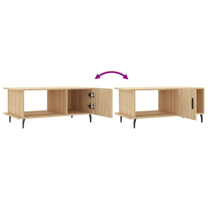 Konferenční Stolek Dub Sonoma 90 X 50 X 40 Cm Kompozitní Dřevo