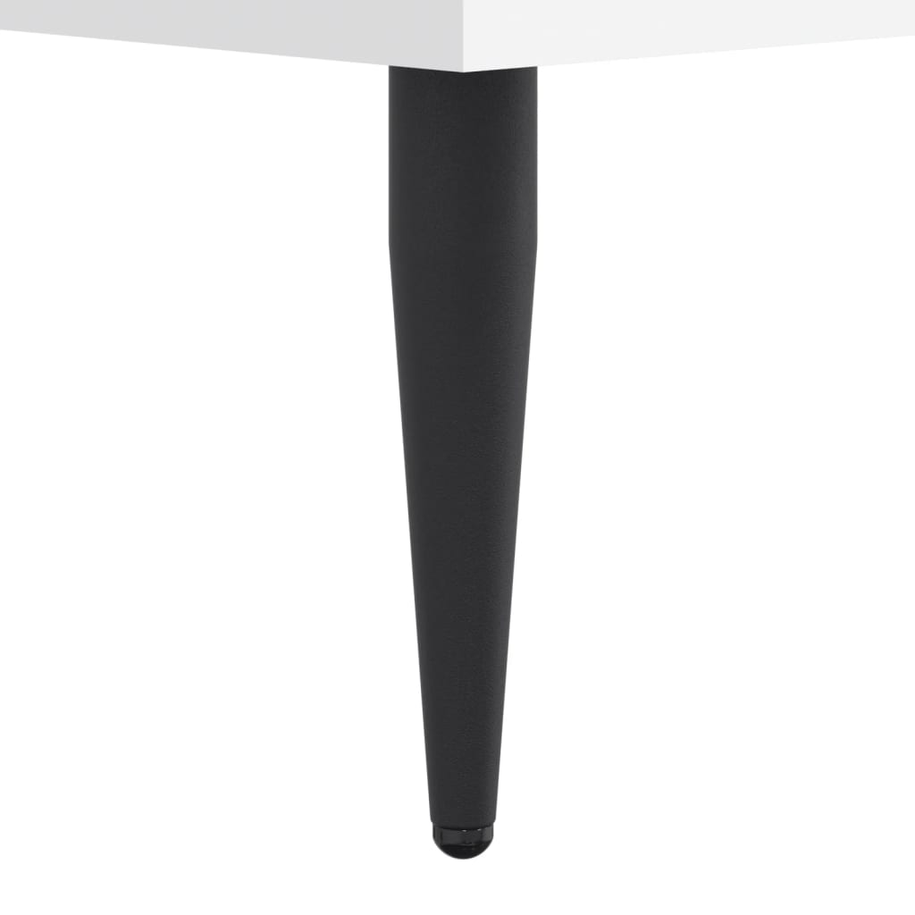 Botník Bílý 60 X 35 X 105 Cm Kompozitní Dřevo