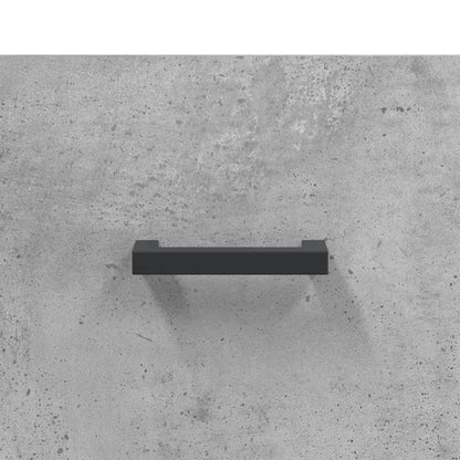 Botník Betonově Šedý 60 X 35 X 105 Cm Kompozitní Dřevo