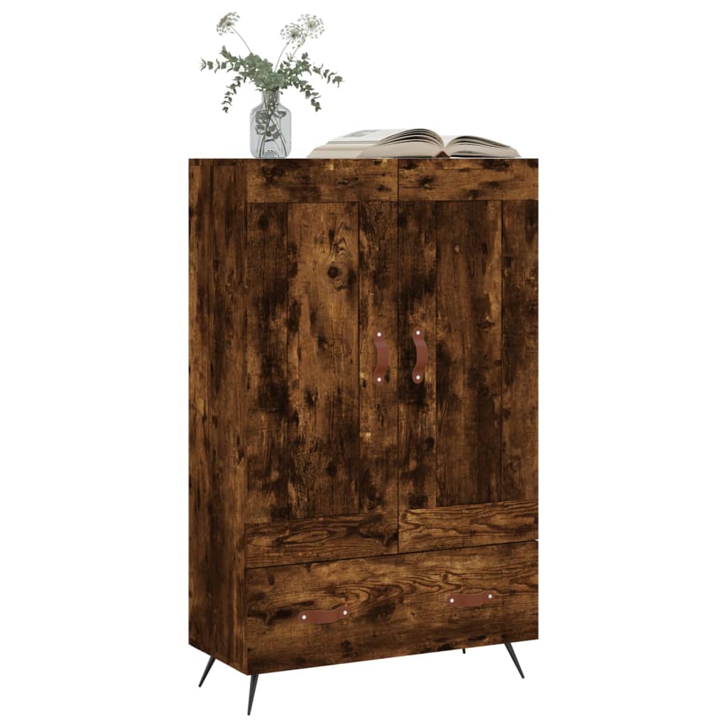 Skříň Highboard 69,5 X 31 X 115 Cm Kompozitní Dřevo