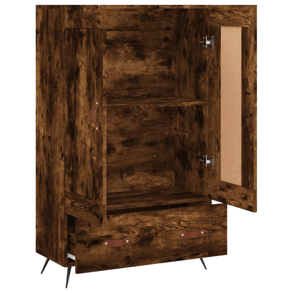 Skříň Highboard 69,5 X 31 X 115 Cm Kompozitní Dřevo