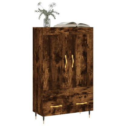 Skříň Highboard 69,5 X 31 X 115 Cm Kompozitní Dřevo