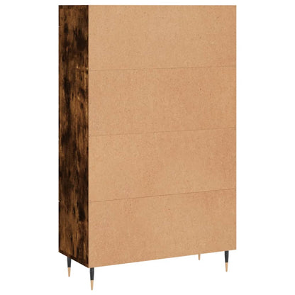Skříň Highboard 69,5 X 31 X 115 Cm Kompozitní Dřevo